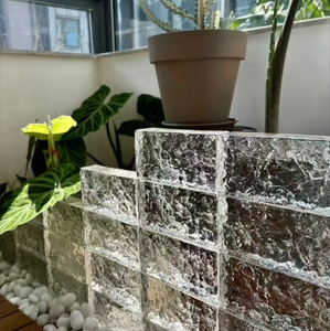 Bloque <span class=keywords><strong>de</strong></span> <span class=keywords><strong>vidrio</strong></span> <span class=keywords><strong>de</strong></span> alta calidad para decoración <span class=keywords><strong>de</strong></span> paredes interiores/exteriores | Transparente y duradero - Product Image 6
