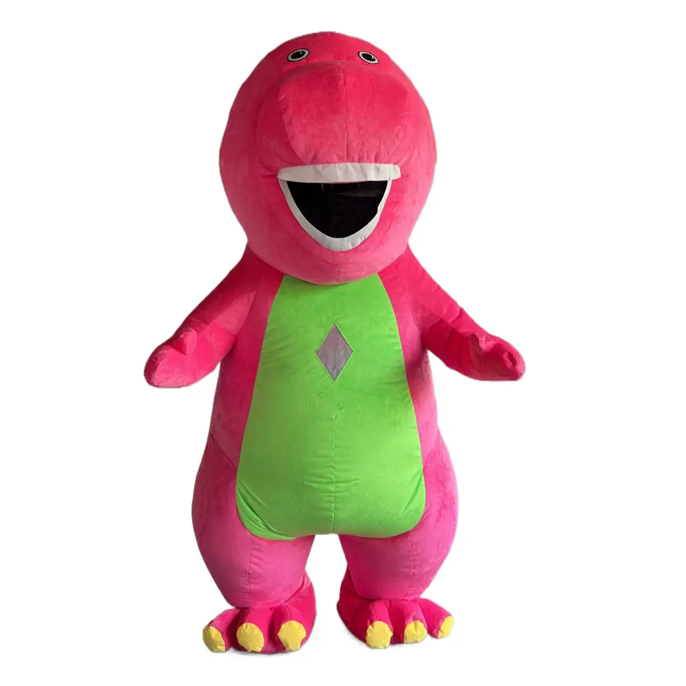 Nieuwe Valentijnsdag Voorstel Jurk Dragon Dinosaurus Cartoon Pop Schattig Wandelend Dier Mascotte Kostuum