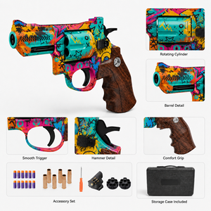 <span class=keywords><strong>A1</strong></span> Silberner Softbullet-Spielzeugwerfer im Sammlerstil Schaumstoffpfeil-Spielzeugset mit Aufbewahrungsbox für US- und EU-Großhandelskunden - Product Image 1