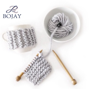 Bojay Thêm tốt 6mm Độ dày 100% Australia Merino len mỏng hơn sợi, hơn 100 màu sắc cho sự lựa chọn của bạn - Product Image 5