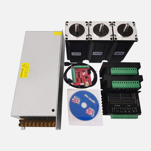 EU Stock 3 4 Axis Kit 23 <b>Motor</b> and TB6600 DM542 Driver <b>Controller</b> Card Power Supply for Router 3 4 Axis 23 <b>Motor</b> Ne - Product Image 5