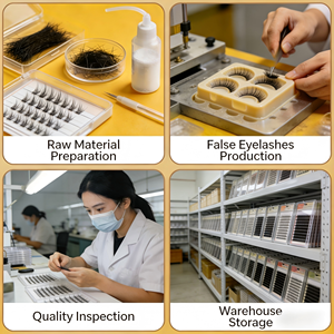 Nos propres <span class=keywords><strong>faux</strong></span> <span class=keywords><strong>cils</strong></span> en éventail moelleux de 14 à 20 millimètres, parfaits pour les fournisseurs de <span class=keywords><strong>cils</strong></span> DIY individuels. - Product Image 6