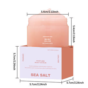 Exfoliante de Sal Marina Rosa Coral 100g, Marca Privada OEM, Brillo Guerande, Hidratante, Vegano, Spa, Radiante - Product Image 2