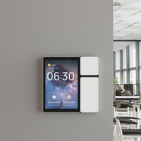 Commutateurs muraux intelligents à écran tactile de 3.5 pouces relais 3 gangs pour Tuya APP PC de télécommande domestique 3 voies 220V 16A EU pour la vie domestique