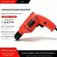 Mini perceuse électrique 10 mm 500 W, perceuse filaire compacte, outil de réparation domestique
