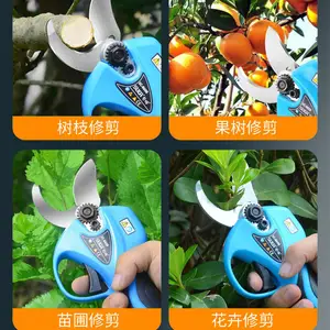 Pruning Electric Shears Professional Electric Pruning Shear 32mm Cordless Progressive Battery Powered