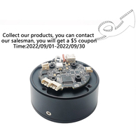 Faradyi personnalisé Gim4305 22mm 800kv 12v 24v 20w grand arbre creux sans brosse Micro Pancake moteur pour Robot caméra moto
