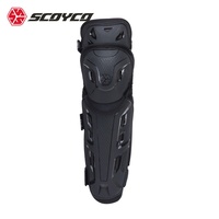 SCOYCO Sports de plein air sécurité genouillère taille unique moto équipement de protection équipement genouillère pour les conducteurs de moto