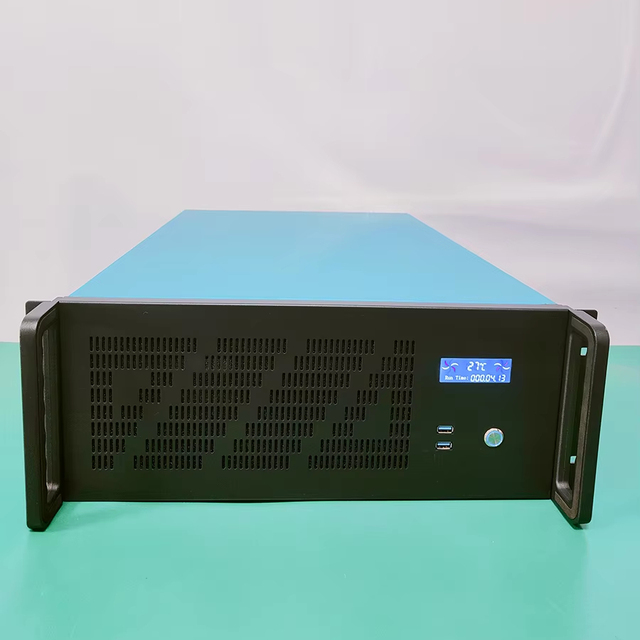 Supermicro 4U Server Chassis with 12-Slot GPU Dual-Way Motherboard USB 3.0 Deep Learning AI-ATX Plastic Rack with Fan Stock