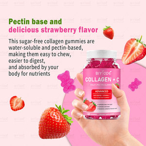 Diskon besar grosir pengiriman cepat suplemen Multivitamin kulit rambut kuku kesehatan Vitamin + kolagen rasa stroberi Gummies - Product Image 6