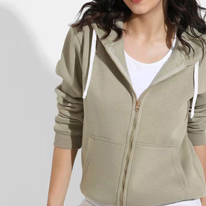 Sudaderas con Capucha Transpirables para Mujer, con Cierre y Logotipo Frontal, de Secado Rápido, Diseños Personalizados, Precios Competitivos, Hechas con el Mejor Material - Product Image 1