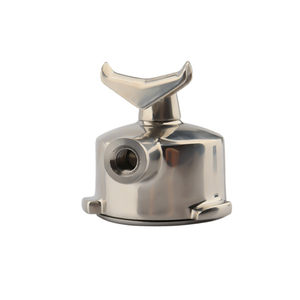 Porte-filtre à café en acier inoxydable 54 mm, tête de porte-filtre à double bec, porte-filtre à café 54 mm adapté à Breville - Product Image 6