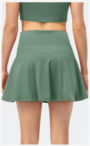 Großhandel Frauen Hosen rock | Hosen rock Bequeme Bewegung Tennis kleid Sportswear Trend ing Damen bekleidung 2 in 1 Tennis röcke - Product Image 2