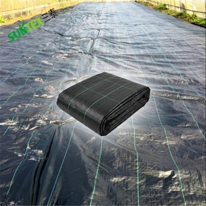 Multi-Purpose Durable PP Woven Weed Barrier Driveway Mat Heavy Duty Ground <strong>Cover</strong> for Walkway Path - Product Image 1