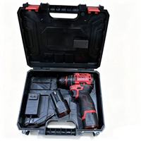 Kit de perceuse sans fil mini 18v20V de haute qualité, mandrin sans clé, moteur sans balais, batterie lithium-ion 2.0AH, couple de 60N.m