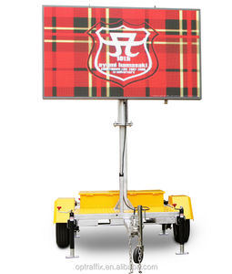 प्रीमियम गुणवत्ता यातायात नियंत्रण विज्ञापन प्रदर्शन IP65 वेदरप्रूफ पूर्ण रंग चर संदेश संकेत - Product Image 3