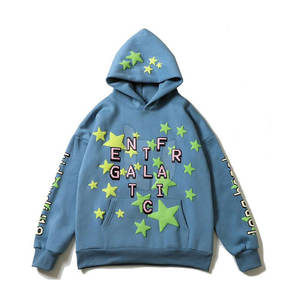 Meilleur prix de gros Sweat à capuche thermique léger pour hommes avec col à capuche imprimé bouffant avec logo personnalisé pour la saison hivernale - Product Image 1