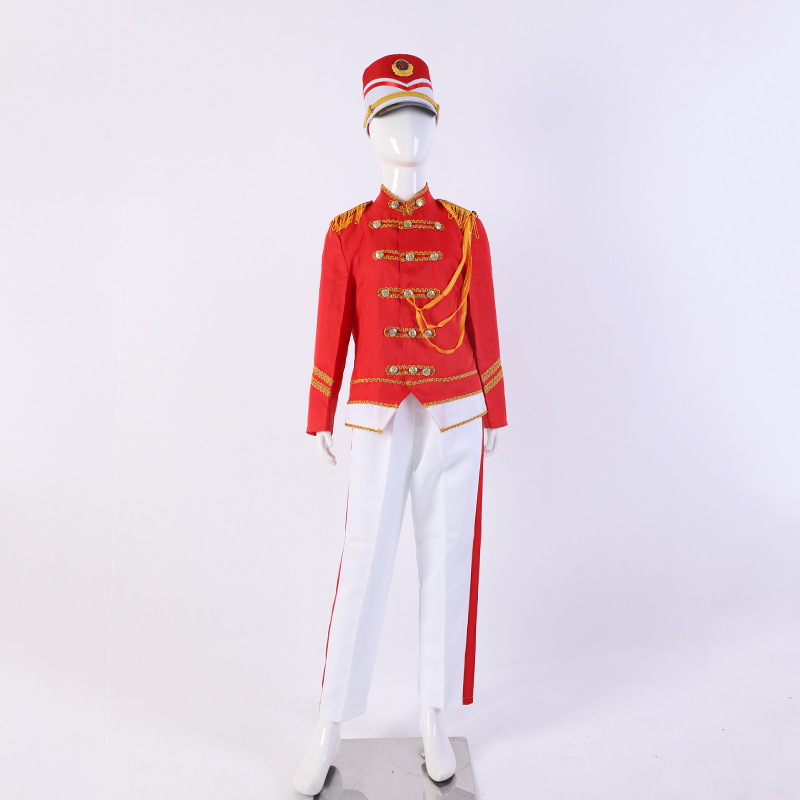 Unbranded Costume 4 Pezzi Per Bambini E Bambine: Set Con Cappello, Maglietta A Righe Rosse E Bianche, Sciarpa E Occhiali. Ideale Per Giornate A Tema E Feste Di Carnevale. - 5