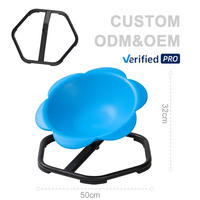 Chaise pivotante d'entraînement sensoriel pour enfants autistes et TDAH, siège à bascule et disque à bascule, jouets éducatifs pour l'entraînement à l'équilibre et à la position assise