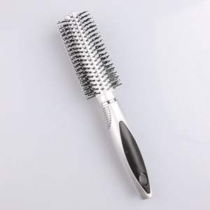 Ensemble de brosses à cheveux galvanoplastie argent pour salon de <span class=keywords><strong>coiffure</strong></span> brosse à cheveux démêlante avec logo vente en gros - Product Image 4