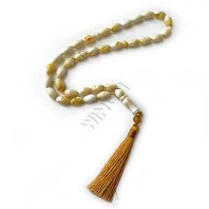 Китайский поставщик, профессиональные, оптовая продажа, четки Tasbih Tasbeeh, дизайн/смола, янтарные четки - Product Image 4