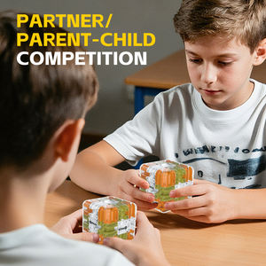 Venta caliente 3D Cubo de <span class=keywords><strong>laberinto</strong></span> de plástico Fidget Juguetes Educativos Cubo mágico Juguetes para aliviar <span class=keywords><strong>el</strong></span> estrés para <span class=keywords><strong>el</strong></span> <span class=keywords><strong>juego</strong></span> de competición multijugador - Product Image 3