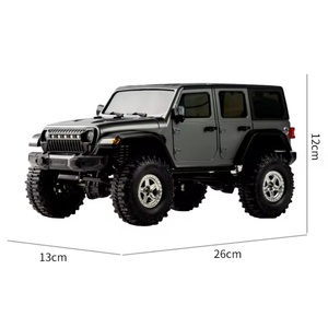 รถบังคับวิทยุ SJY-8801 Wrangler 4WD 4 ช่องสัญญาณ ระยะควบคุม 100 เมตร รถออฟโรดไฟฟ้าโลหะระดับมืออาชีพ สำหรับปีนป่าย ขนาด 1:18 ของเล่นกลางแจ้ง - Product Image 6