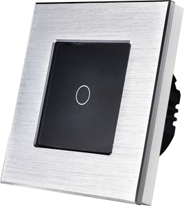 Bingoelec 2 Gang 1 cách New Anh/EU tiêu chuẩn nhôm bảng điều chỉnh nút 700 Wát tải cảm ứng tường <span class=keywords><strong>Dimmer</strong></span> chuyển đổi cho đèn <span class=keywords><strong>Led</strong></span> - Product Image 2