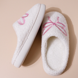 Nouvelles pantoufles personnalisées pour femmes avec semelle TPR de qualité supérieure, dessus en peluche, pantoufles élégantes pour femmes avec la dernière collection d'usine - Product Image 6
