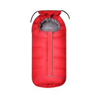 Gigoteuse universelle pour poussette, sac de couchage pour bébé avec doublure en polaire corail pour temps froid