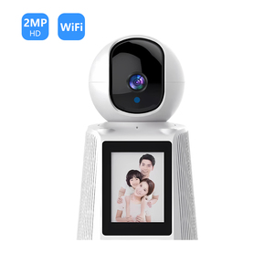 Caméra de <span class=keywords><strong>surveillance</strong></span> intérieure 2MP <span class=keywords><strong>sans</strong></span> fil télécommandée V380 Pro avec appel vidéo, caméra réseau <span class=keywords><strong>Wifi</strong></span> - Product Image 1