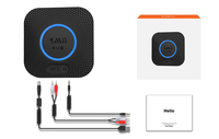 Receptor de Música Bluetooth 1Mii Más Vendido con Sonido Envolvente 3D AptX LL/HD Bluetooth 5.1 Receptor Estéreo RCA para Audio en Casa
