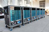 Amplificateur portable AC passif 4 canaux CVR Digital Power Big Amp D-2004 professionnel classe D 2000W/8Ohm