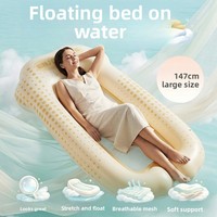 Bouée gonflable en PVC Da Niu pour femmes adultes, ultra-flottante, rectangulaire, lit flottant et chaise longue