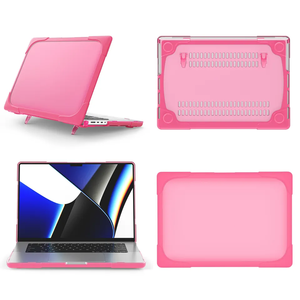 Funda Delgada para Laptop <span class=keywords><strong>Macbook</strong></span> Pro 14 A2442, Protectora con Soporte para <span class=keywords><strong>Macbook</strong></span> Pro 14 <span class=keywords><strong>M1</strong></span> - Product Image 3
