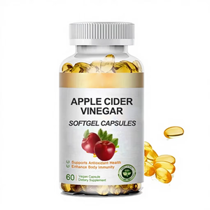 Vinaigre de pomme biologique halal Cidre Brûler Graisse Produits pour les cheveux Supplément au vinaigre de cidre de pomme en vrac Gélules Capsules pour amincissement - Product Image 2