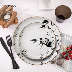 Juego de Vajilla Moderno y Ecológico de Gres, Incluye Plato, Tazón y Taza de Café de Cerámica para Cenas de Boda - Product Image 3