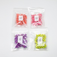 Tungstène haute densité à coulée rapide, design à points en résine colorée, plusieurs tailles disponibles, commande OEM acceptée