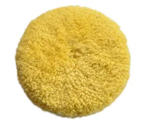 Guangzhou Yellow 8 Inch Double Side Wool Buffing Pads