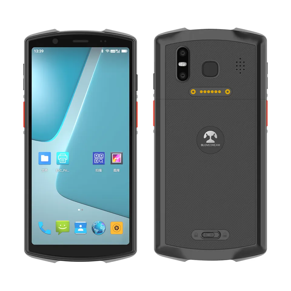 Samsung — terminal d'impression PDAs N60 Android 1d2d, téléphone portable, avec écran tactile de 5.99 pouces, avec PDA, déverrouillage par empreinte digitale NFC