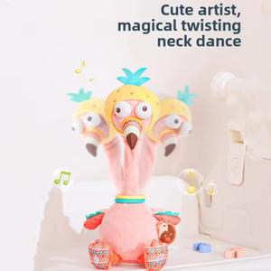 Casse-Noisette Interactif, un Jouet en Peluche Intelligent qui Enregistre et Répète, qui Tourne la Tête pour Parler et Chant, Jouet Électrique en Peluche - Product Image 4