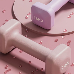 Cho vuông sắt & PVC quả tạ 5kg đặt cho phụ nữ của nhà phòng tập thể dục tập thể dục Workout thiết bị đào tạo - Product Image 5