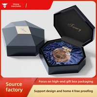 Caja de cosméticos y perfumes en forma de corazón de diseño creativo Qixi Día de San Valentín Edición limitada Material de madera Centro comercial Exclusivo