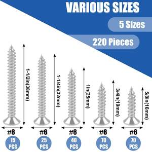 Chất lượng cao vách thạch cao vít thiết lập độ cứng Dài Chéo đầu tự khai thác vít Hệ thống đo lường chất lượng hàng hóa trong một hộp - Product Image 6