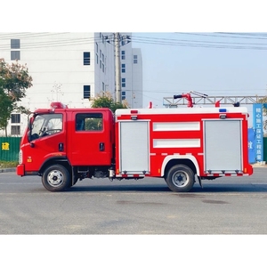 Di alta qualità Foton 4x2 veicolo speciale telaio strada antincendio Foton 3 ton serbatoio dell'acqua camion dei pompieri