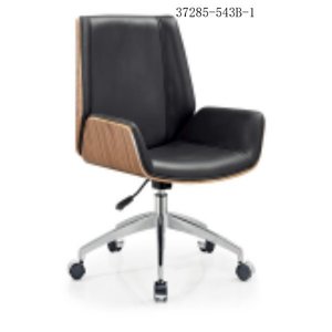 Silla de oficina moderna y cómoda de cuero 37285-543A-1 - Product Image 4