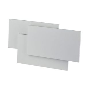 V-TAC VT-712 3000K lampada da parete a LED rettangolare 12W moderna decorativa per interni per camera da letto Hotel da incasso in plastica - Product Image 3