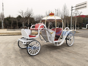 Carruaje de Cenicienta en Venta, Transporte Especial, Carruaje de Fantasía de Princesa Calabaza, Carruaje Eléctrico en Venta - Product Image 3