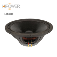 Subwoofer professionnel HIPOWER de 18 pouces, 800 W, 8 ohms, avec plage de fréquences de 40 à 20 kHz, L18-8699