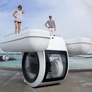 Barco submarino eléctrico de lujo personalizado de alta calidad con logotipo motor fueraborda aluminio atractivo con color personalizado - Product Image 1